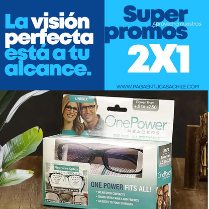 Lentes One Power Reader OFERTA Limitada 2x1